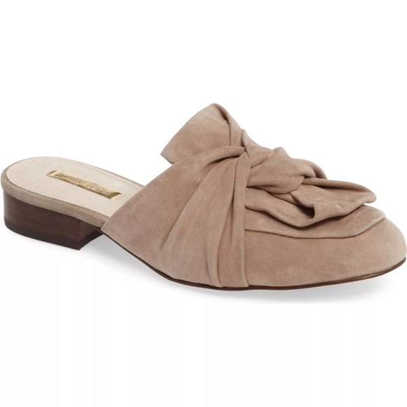 Louise et Cie Lo-Bylot Twist Black Suede Mules Shoes Size 5 - Picture 6 of 6